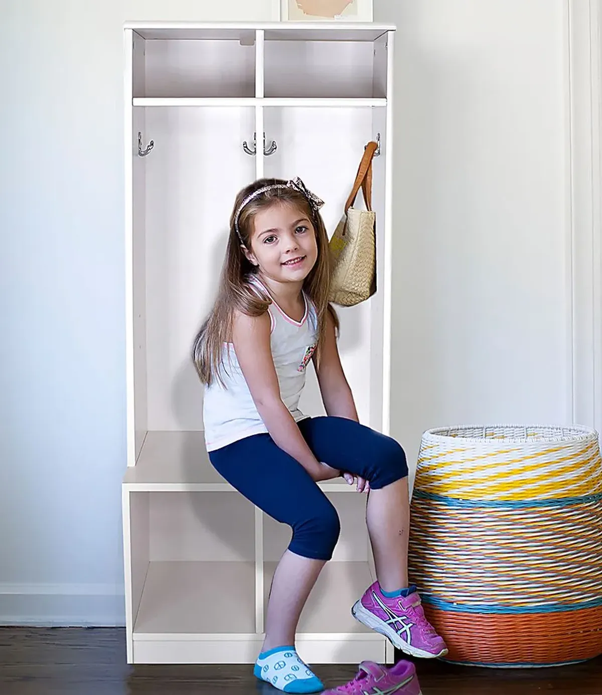 Little Partners White My First Cubby Storage Locker