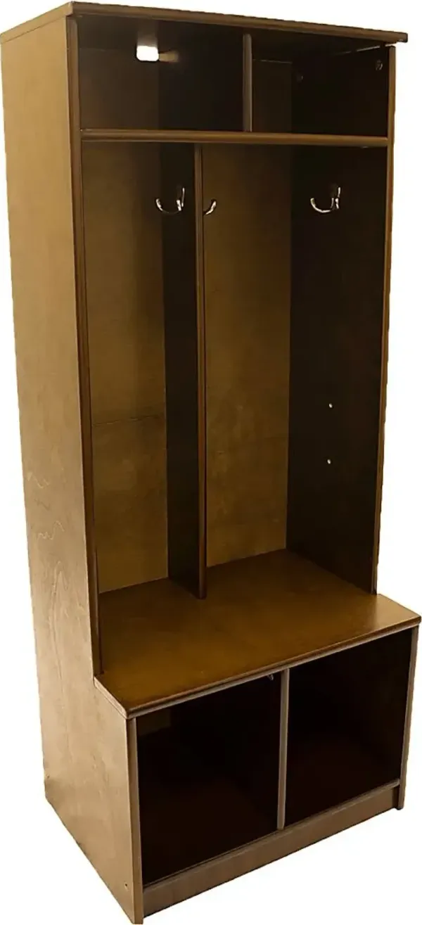 Little Partners Espresso My First Cubby Storage Locker