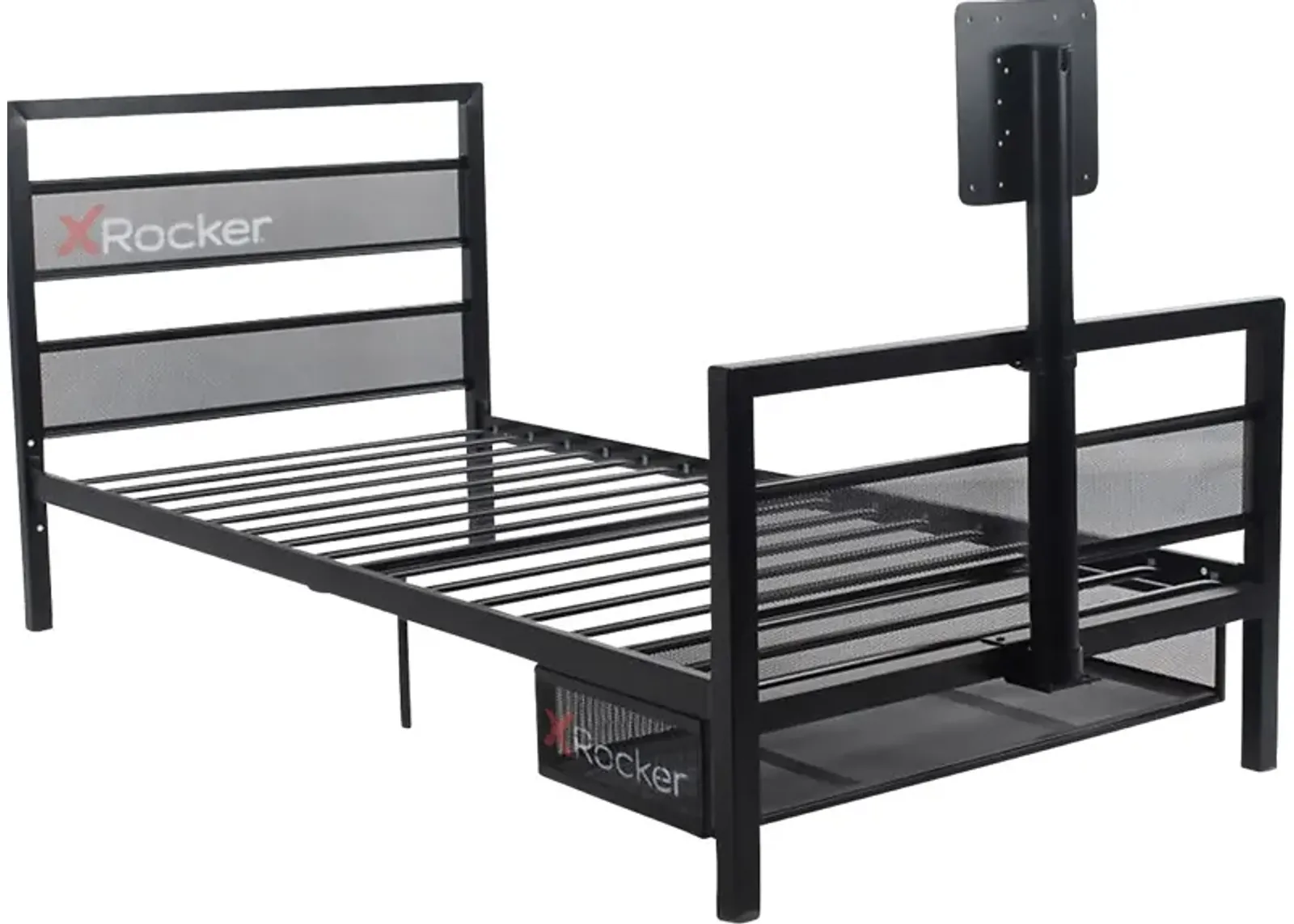 Kids Deecie Black Twin Gaming Bed