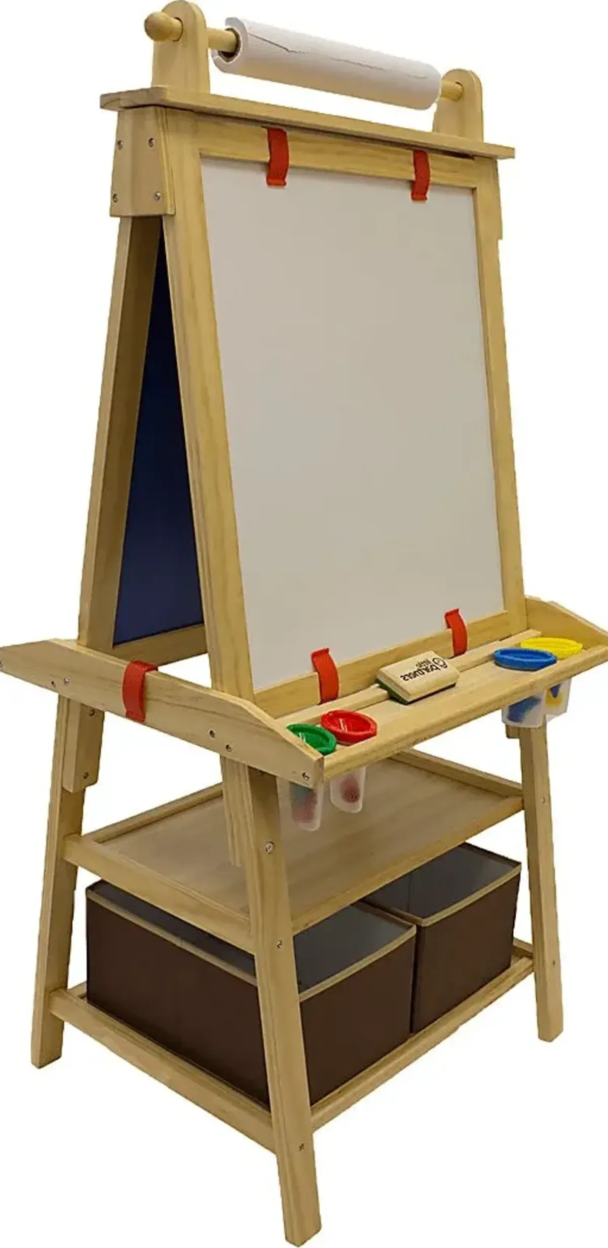 Little Partners Natural Deluxe Learn and Play Art Center Easel