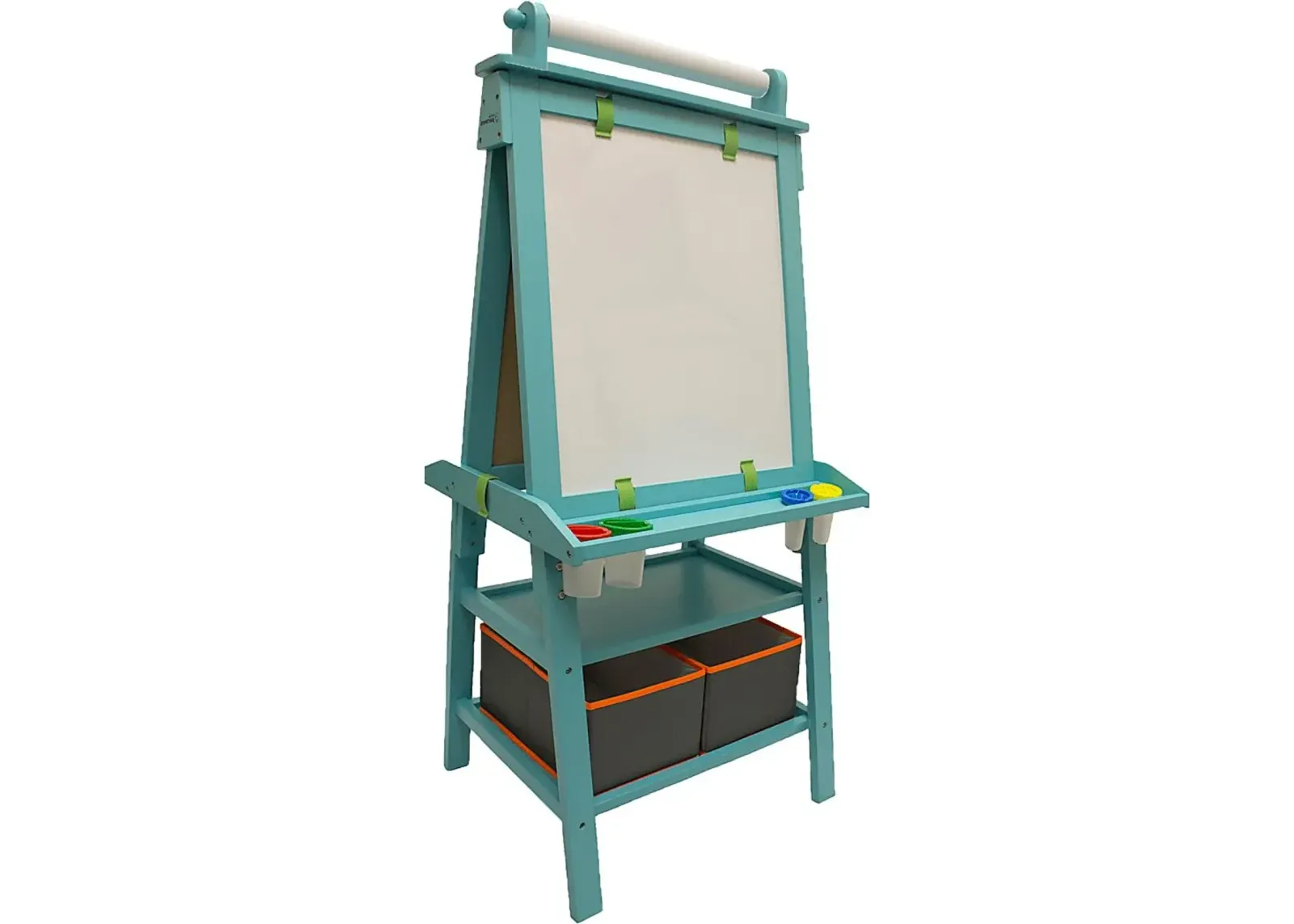 Little Partners Turquoise Deluxe Learn and Play Art Center Easel