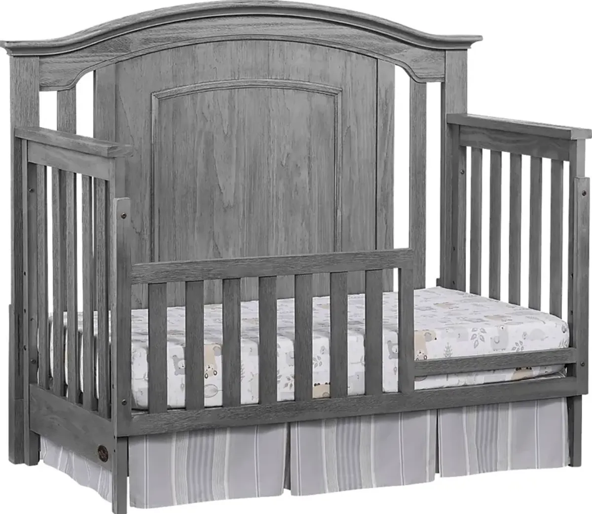 Hillford Gray Convertible Crib