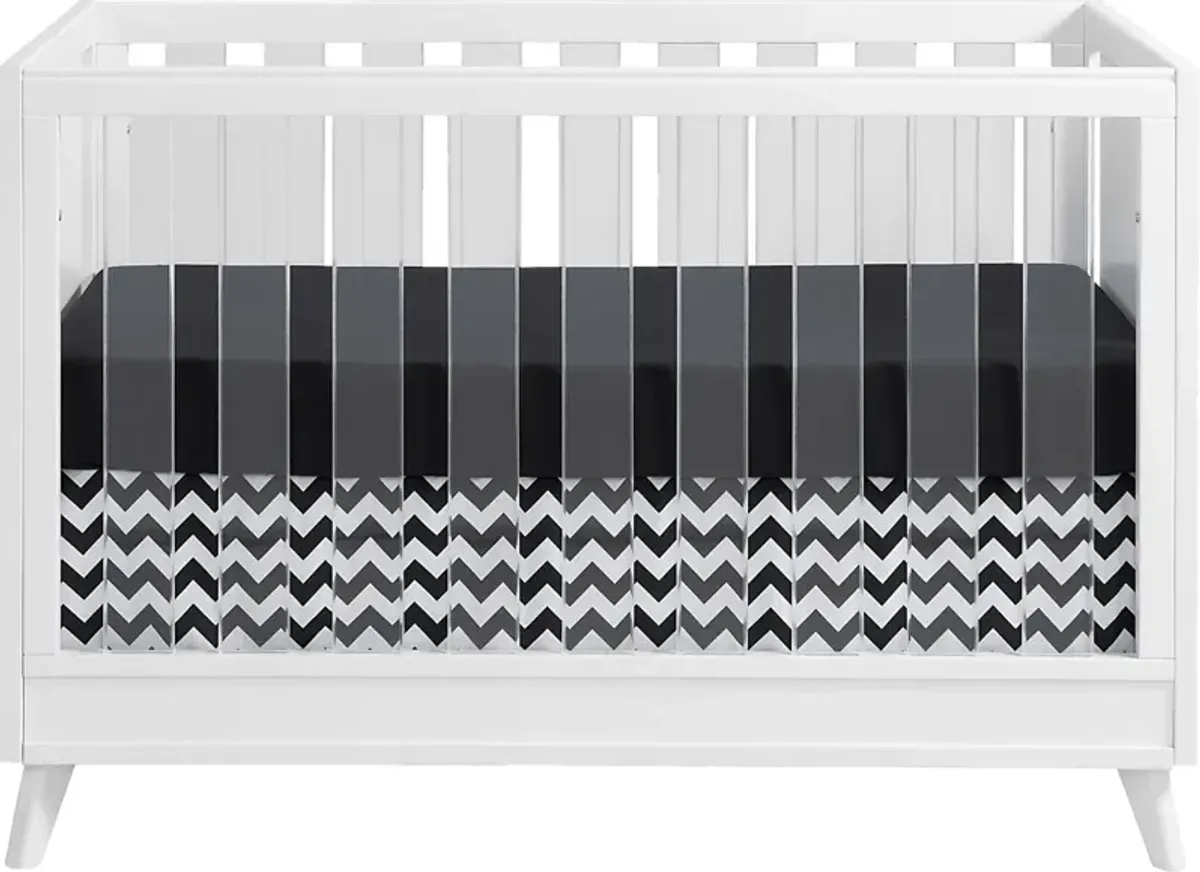 Norbury White Convertible Crib