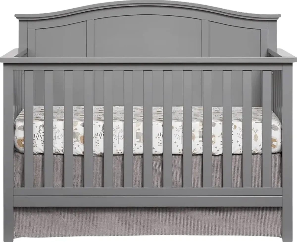 Harnsley Gray Convertible Crib