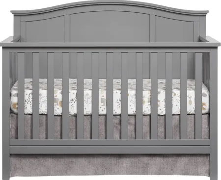 Harnsley Gray Convertible Crib