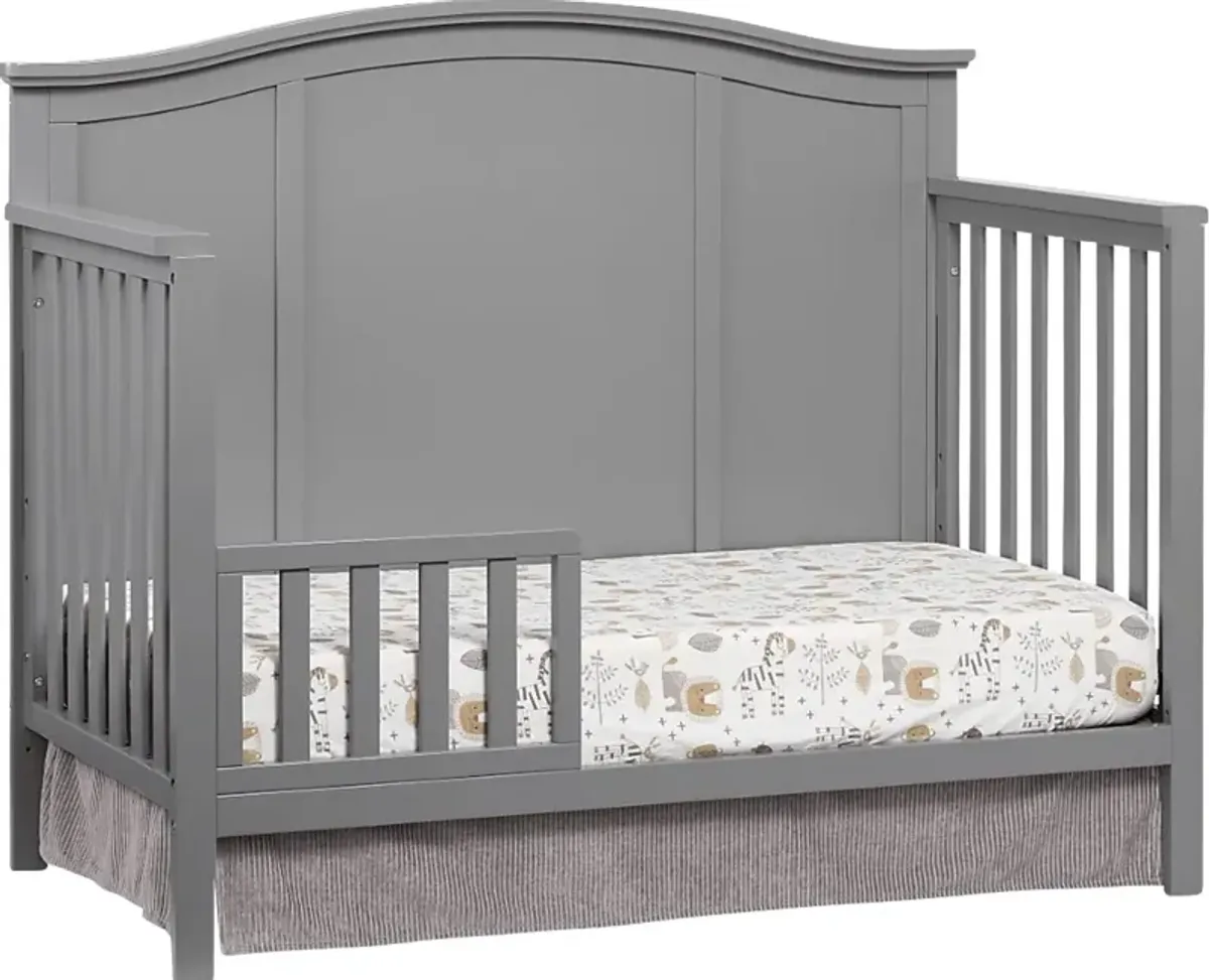 Harnsley Gray Convertible Crib