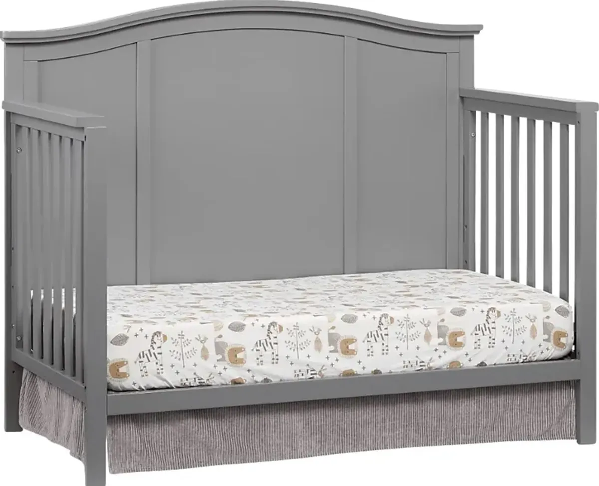 Harnsley Gray Convertible Crib