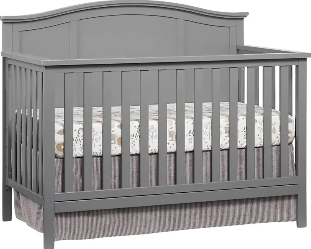 Harnsley Gray Convertible Crib