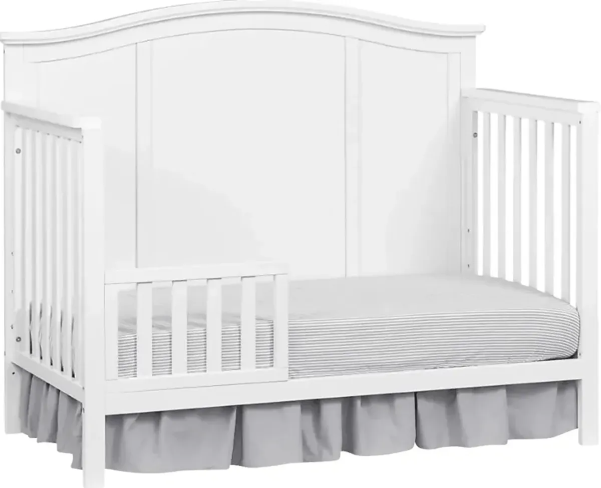 Harnsley White Convertible Crib