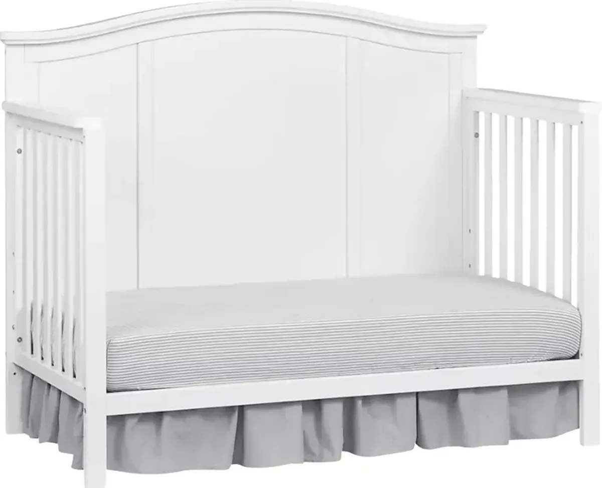 Harnsley White Convertible Crib