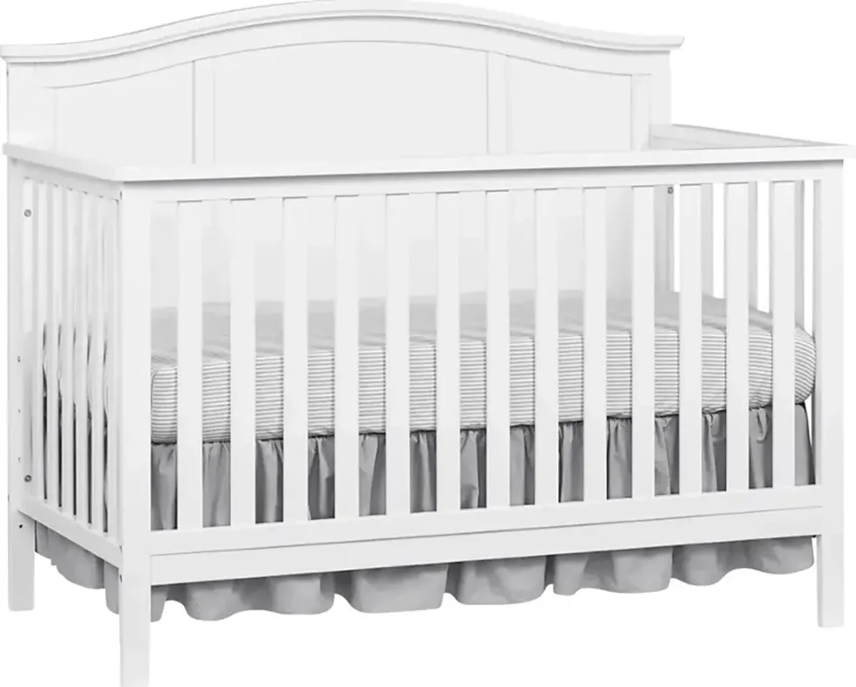 Harnsley White Convertible Crib