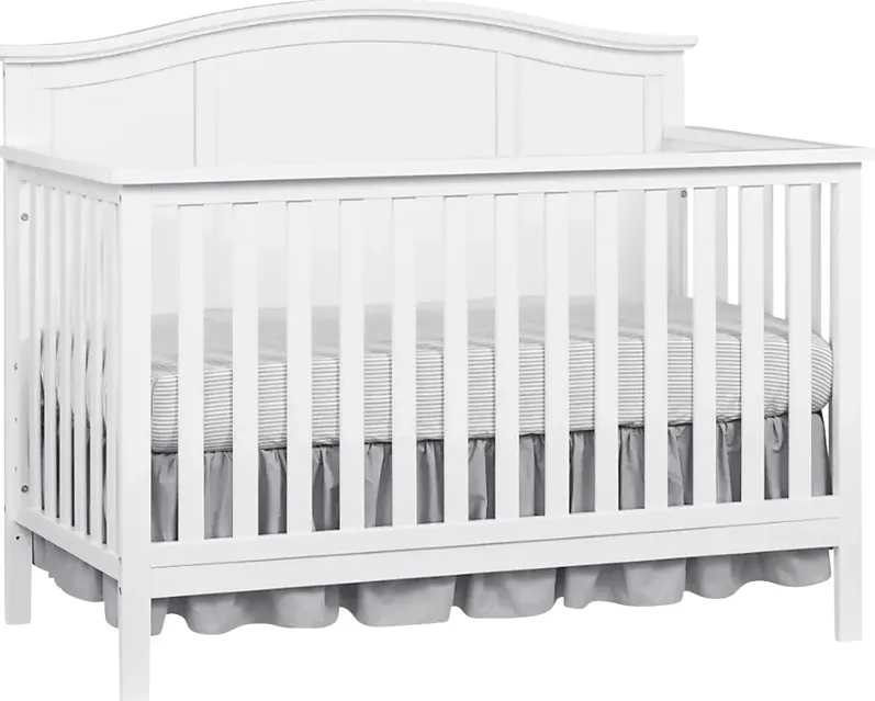 Harnsley White Convertible Crib
