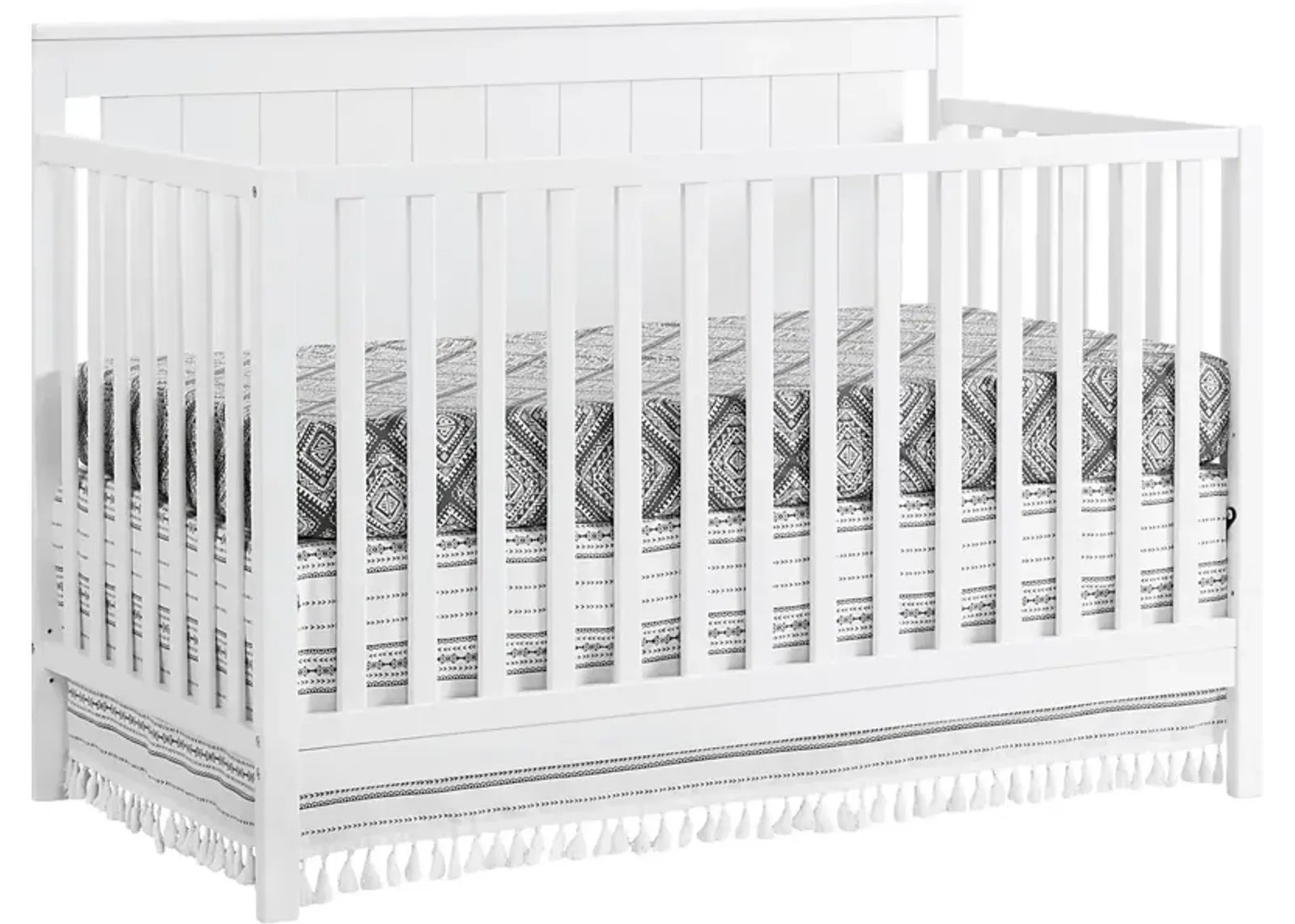 Norian White Convertible Crib