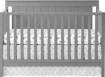 Norian Gray Convertible Crib