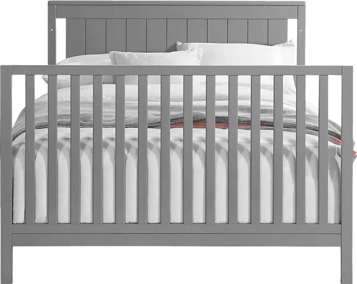 Norian Gray Convertible Crib