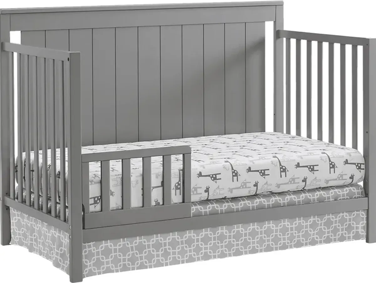 Norian Gray Convertible Crib