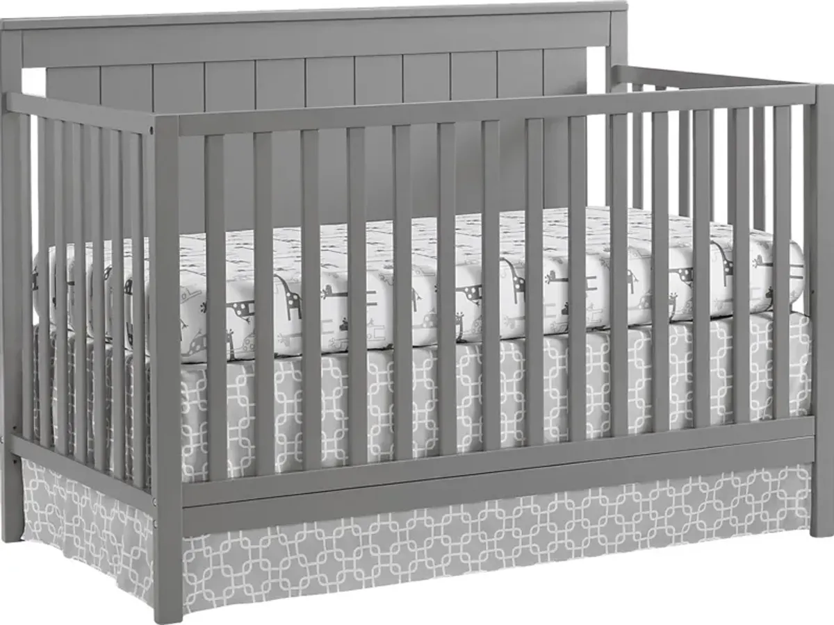 Norian Gray Convertible Crib