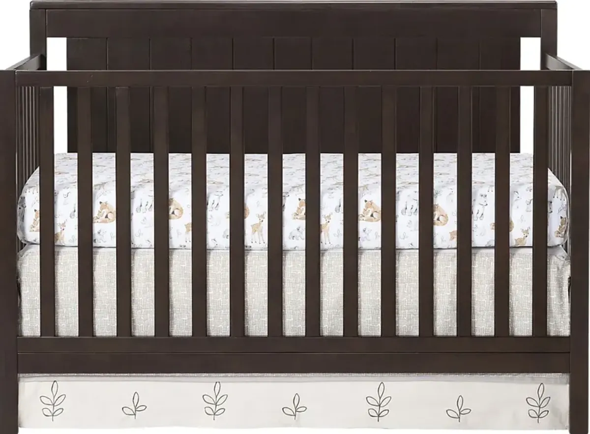 Norian Espresso Convertible Crib