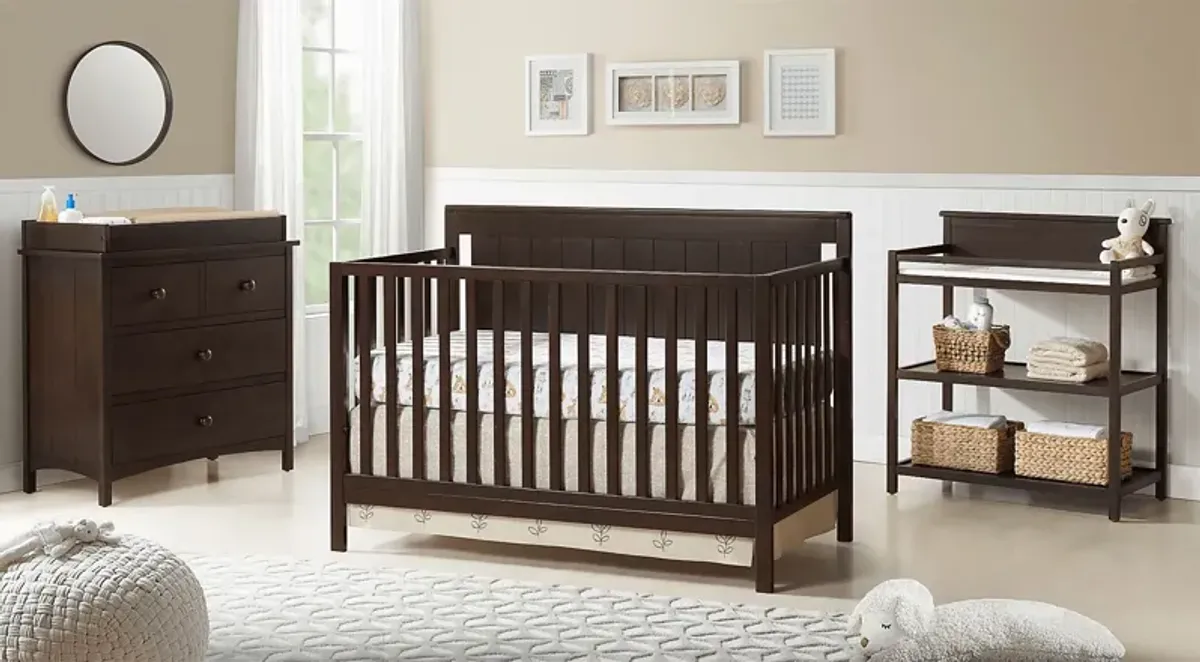 Norian Espresso Convertible Crib