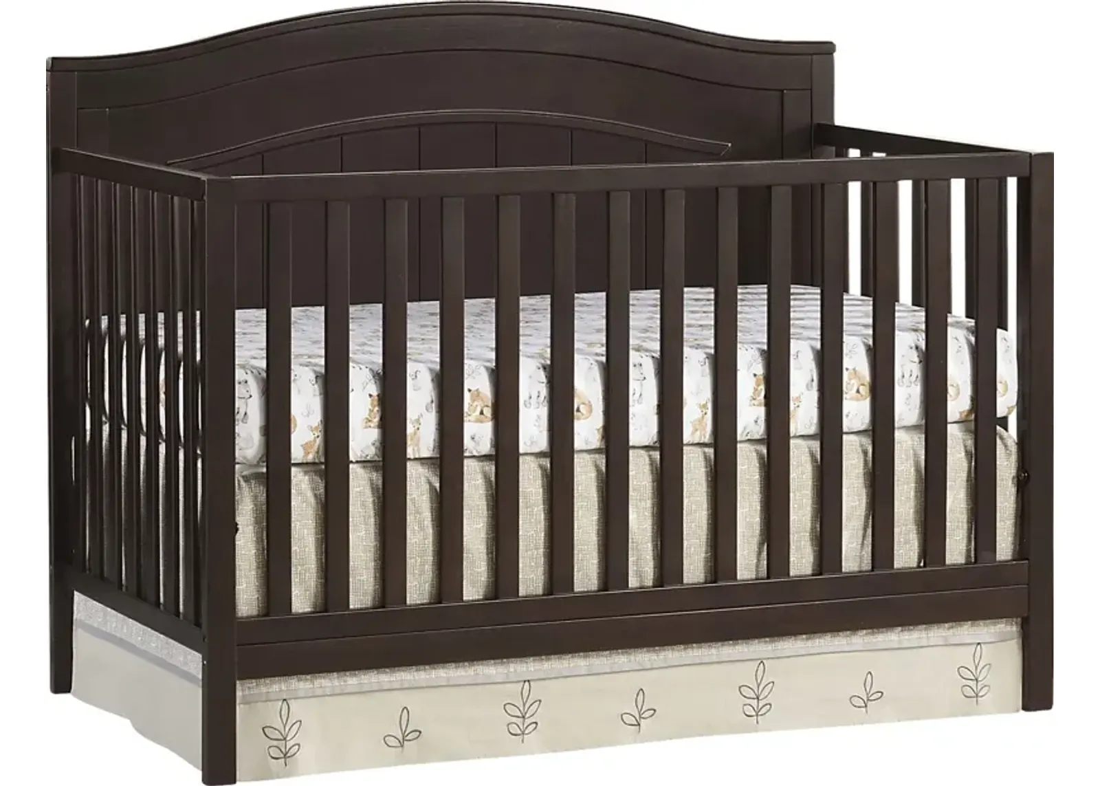 Larton Espresso Convertible Crib