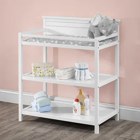 Listmore White Changing Table