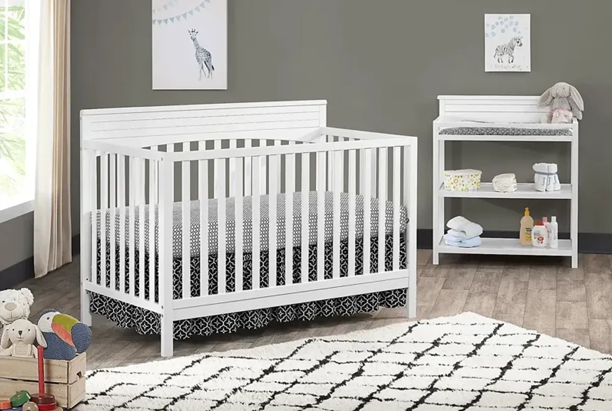 Listmore White Changing Table