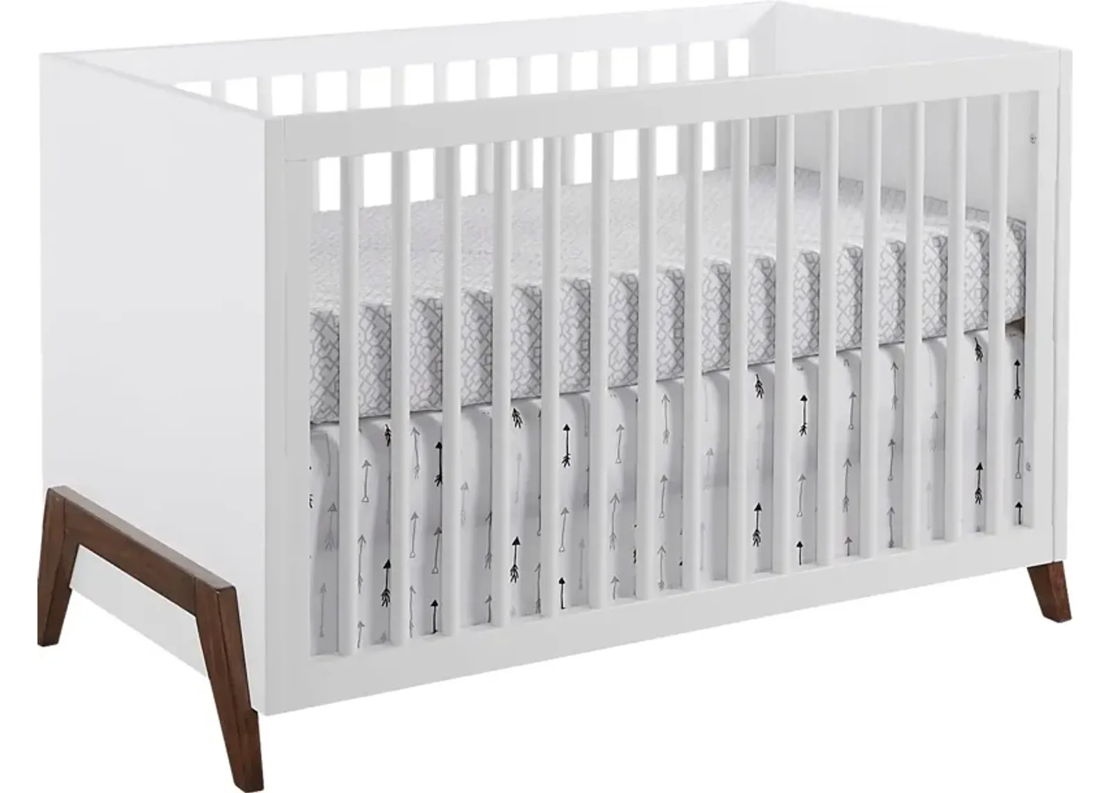 Miana White Convertible Crib