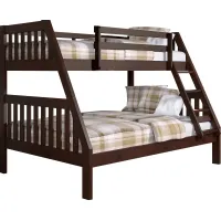 Eastton Brown Twin/Full Bunk Bed