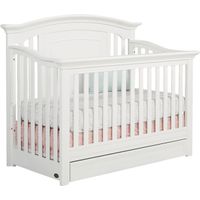Baby Cache Harborbridge White Convertible Crib