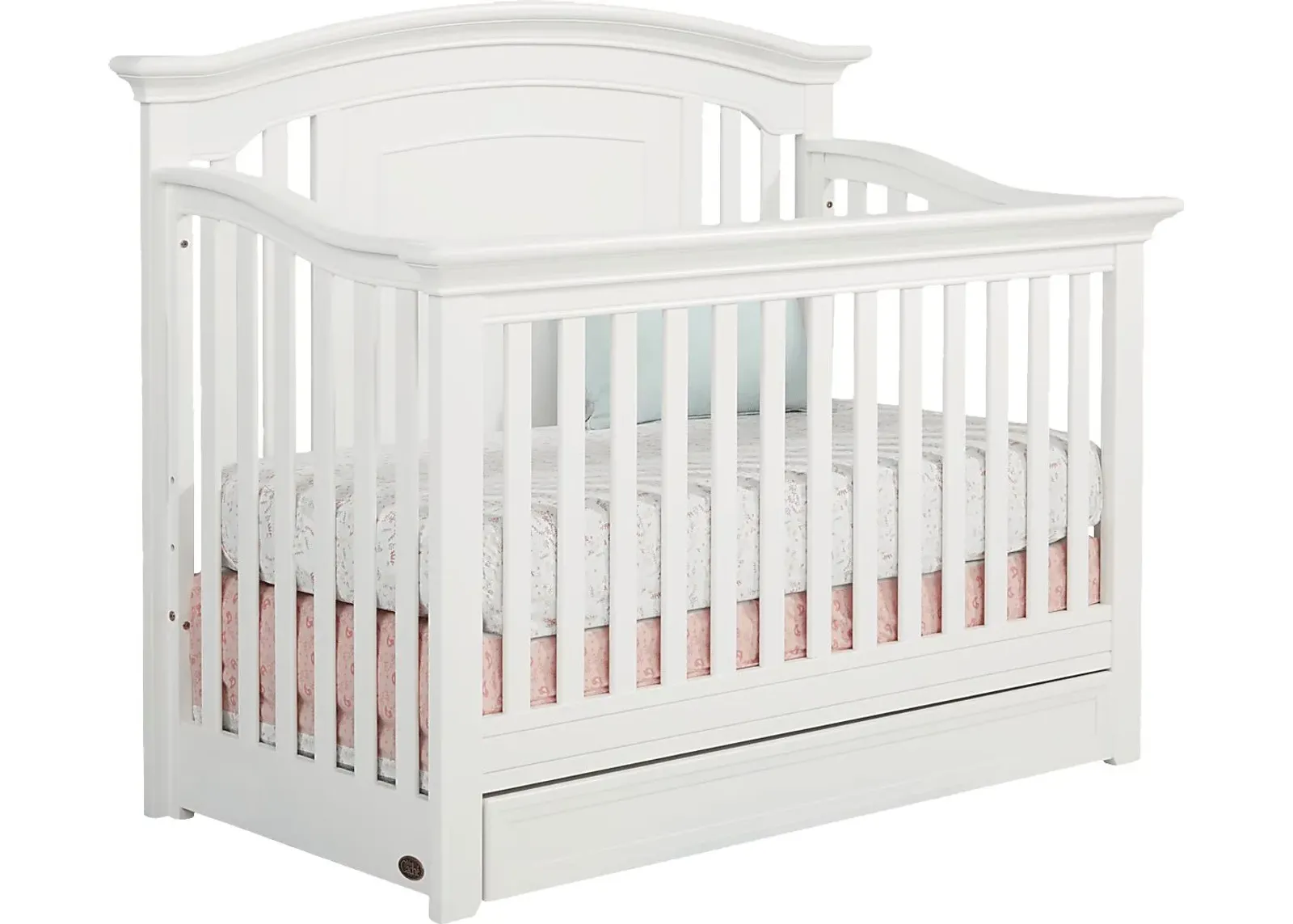 Baby Cache Harborbridge White Convertible Crib