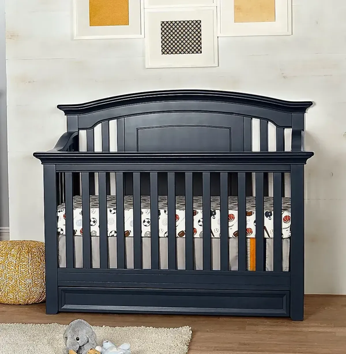 Baby Cache Harborbridge Navy Convertible Crib