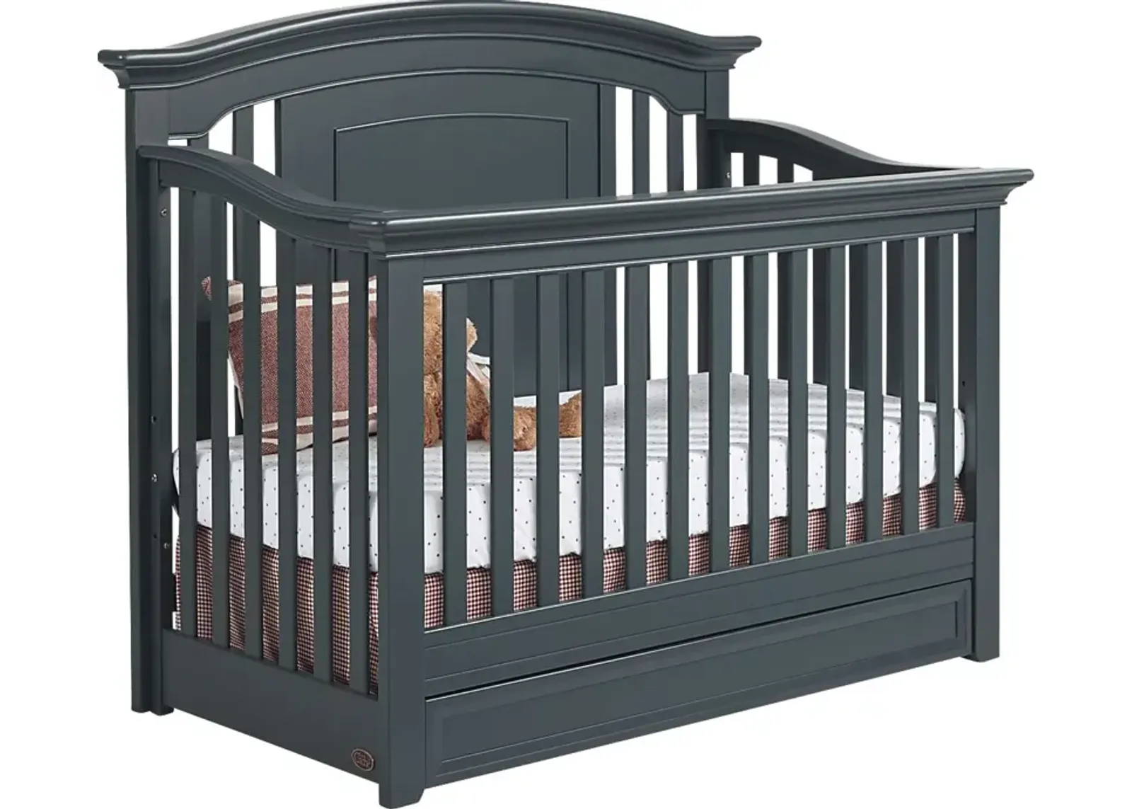 Baby Cache Harborbridge Navy Convertible Crib by Rooms To Go Furniture