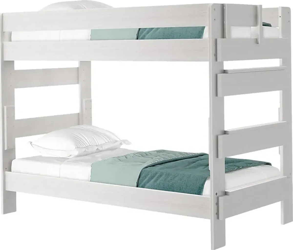 Kids Eastwick White Twin/Twin Bunk Bed