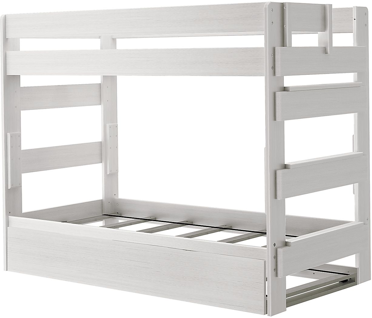 Kids Eastwick White Twin/Twin Bunk Bed With Trundle