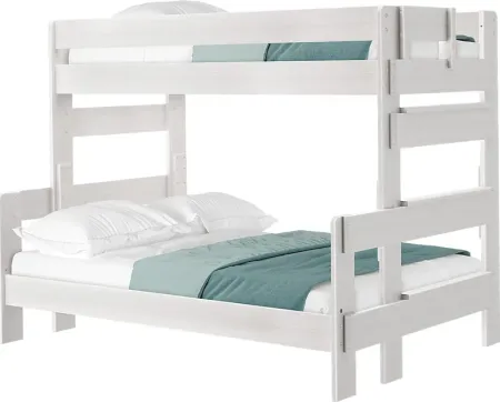 Kids Eastwick White Twin/Full Bunk Bed