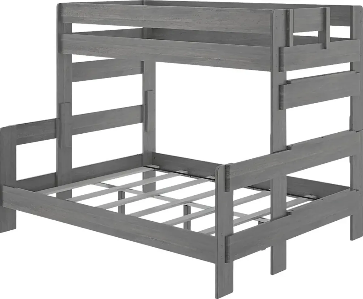 Kids Eastwick Gray Twin XL/Queen Bunk Bed