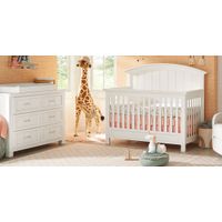 Cottage Colors Willow White 4 Pc Nursery