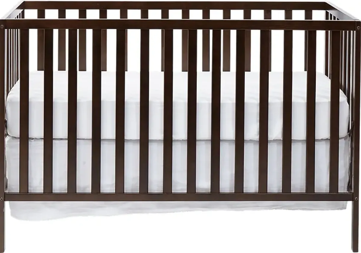 Kids Kelby Cove Espresso Convertible Crib