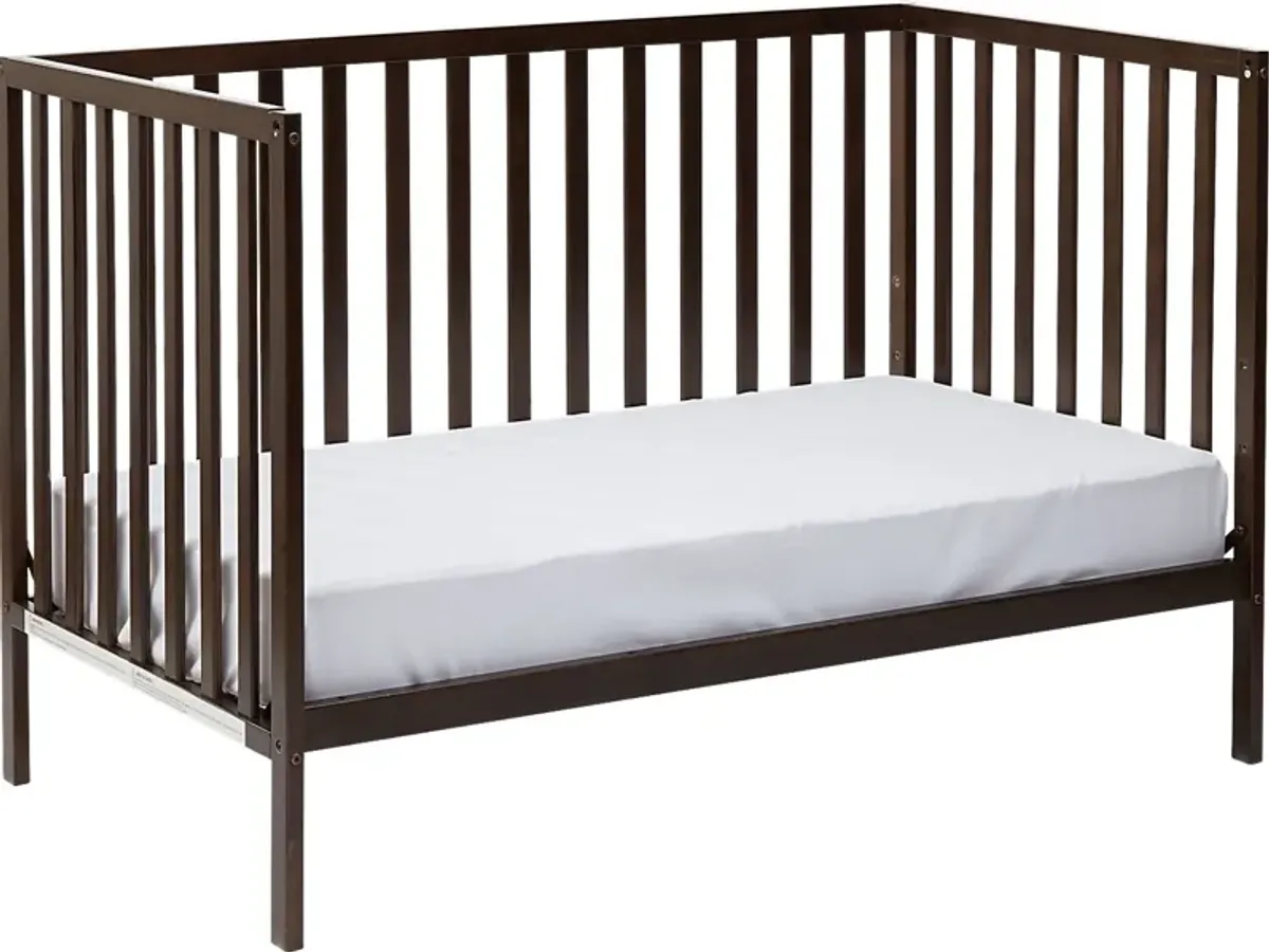 Kids Kelby Cove Espresso Convertible Crib