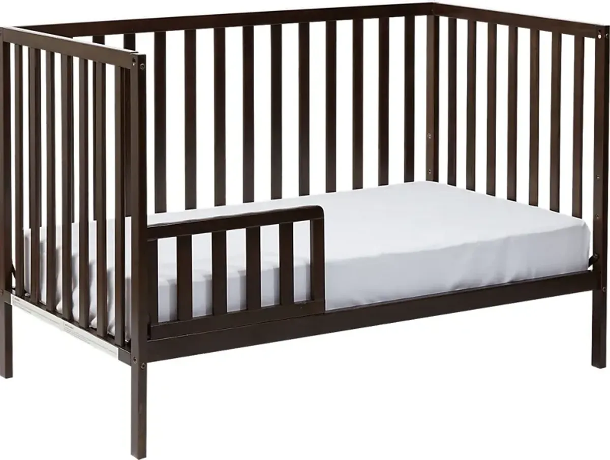 Kids Kelby Cove Espresso Convertible Crib