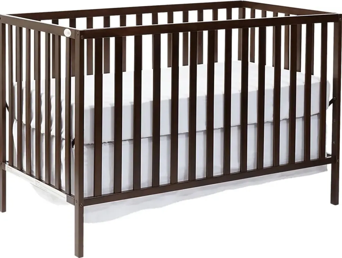 Kids Kelby Cove Espresso Convertible Crib