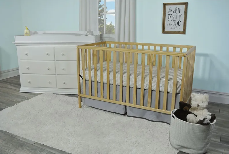 Kelby Cove Natural Convertible Crib