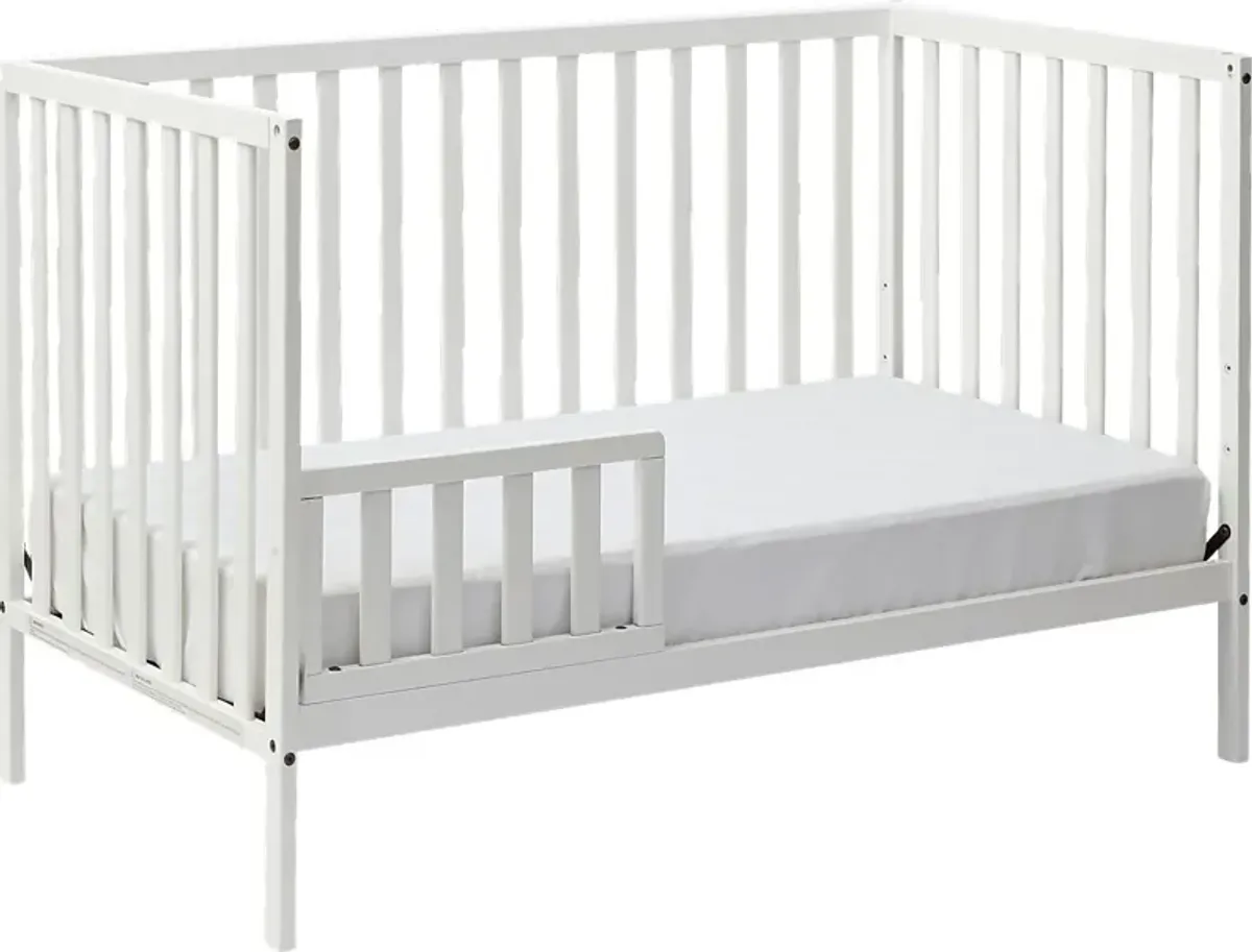 Kids Kelby Cove White Convertible Crib