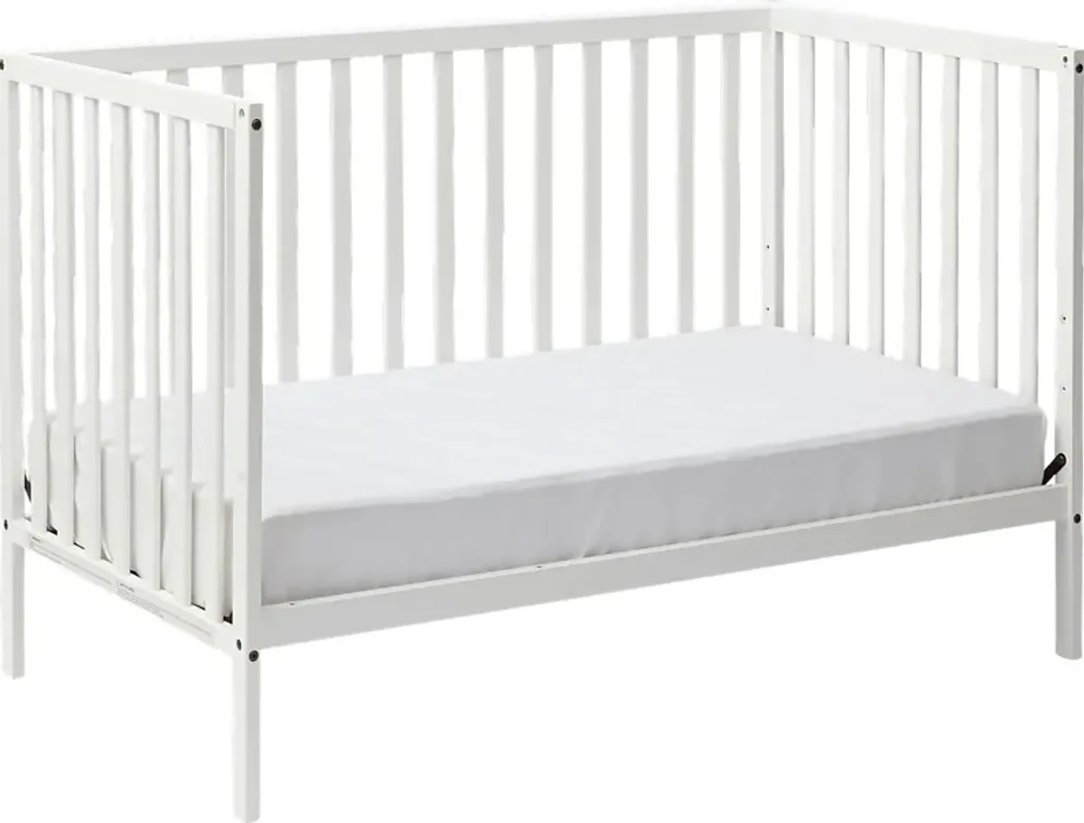 Kids Kelby Cove White Convertible Crib