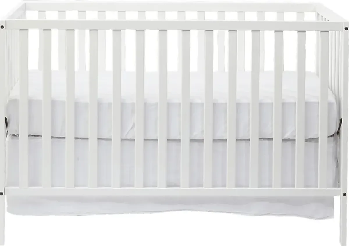 Kids Kelby Cove White Convertible Crib