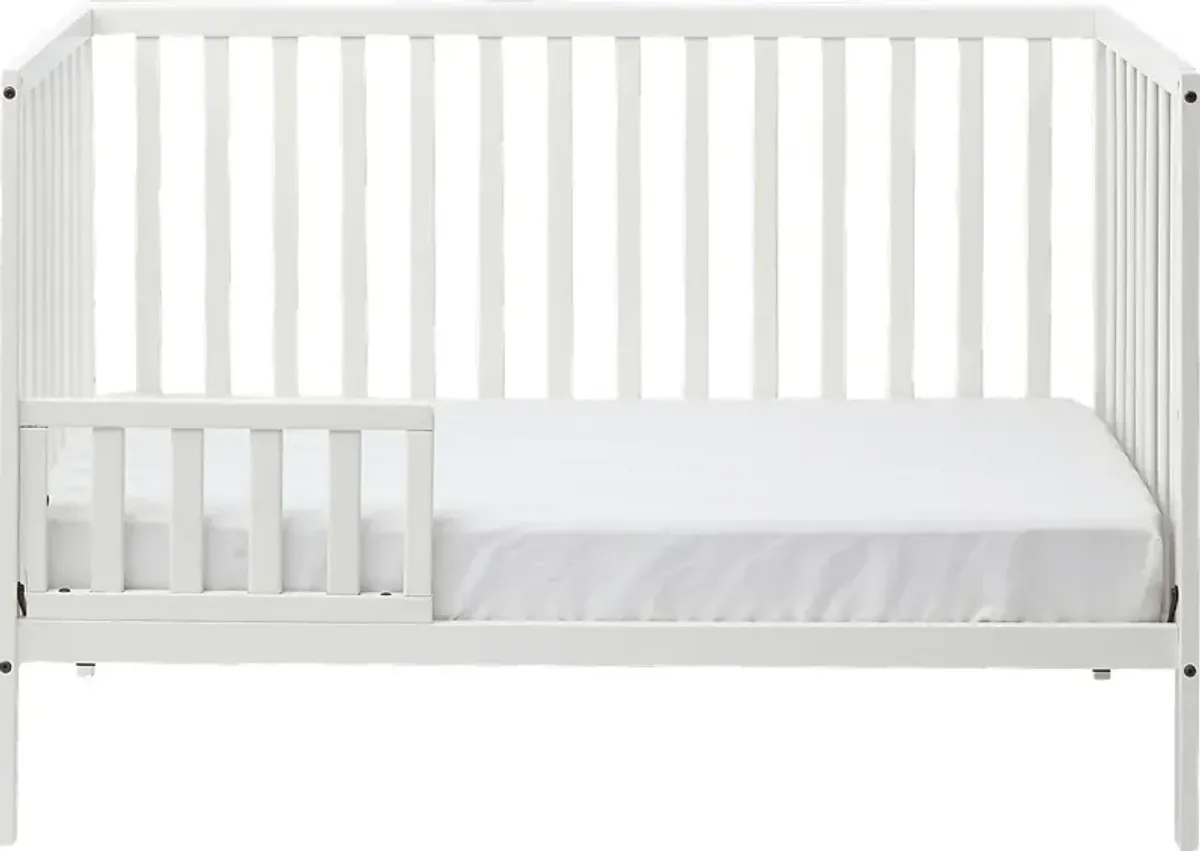 Kids Kelby Cove White Convertible Crib