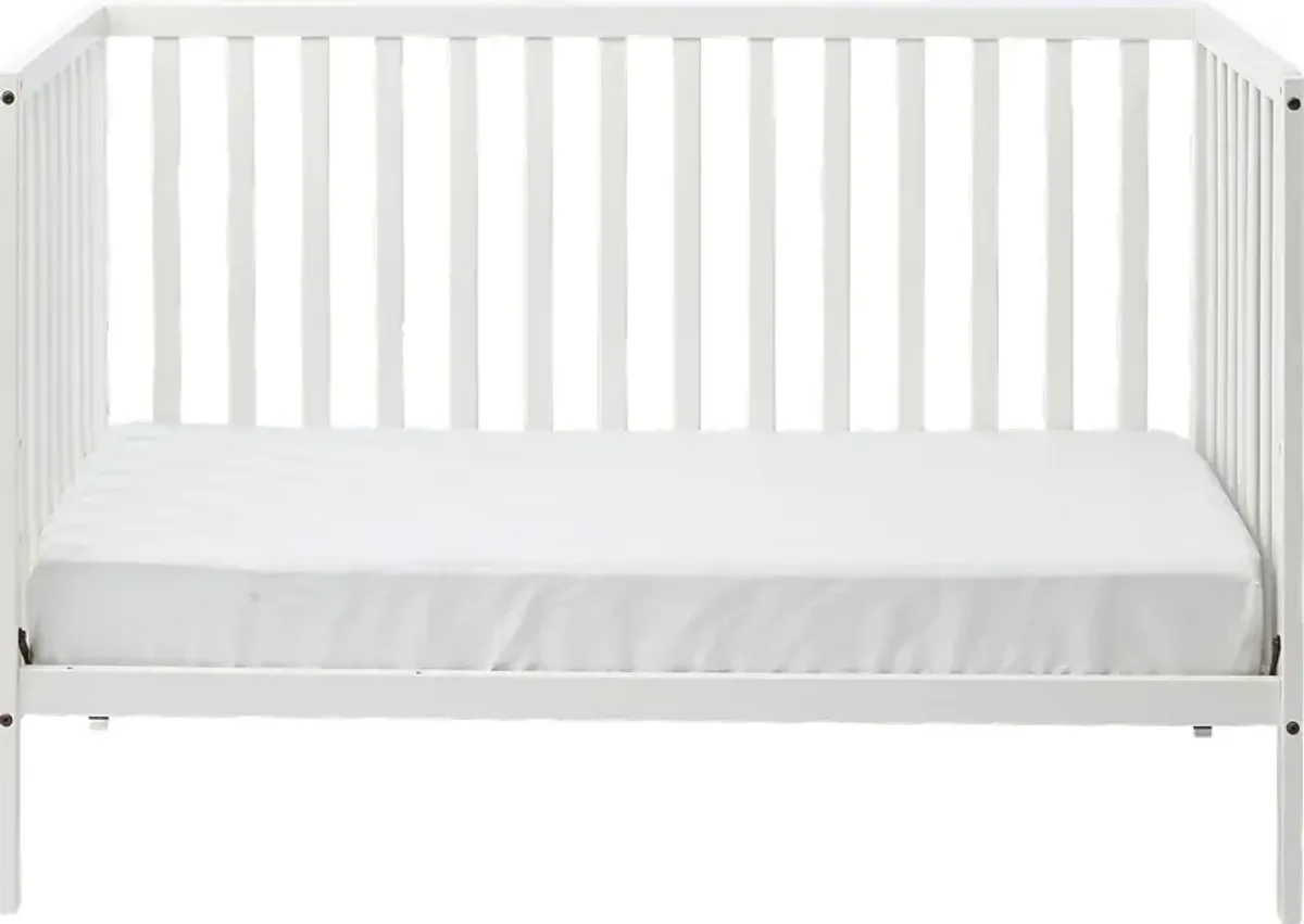 Kids Kelby Cove White Convertible Crib