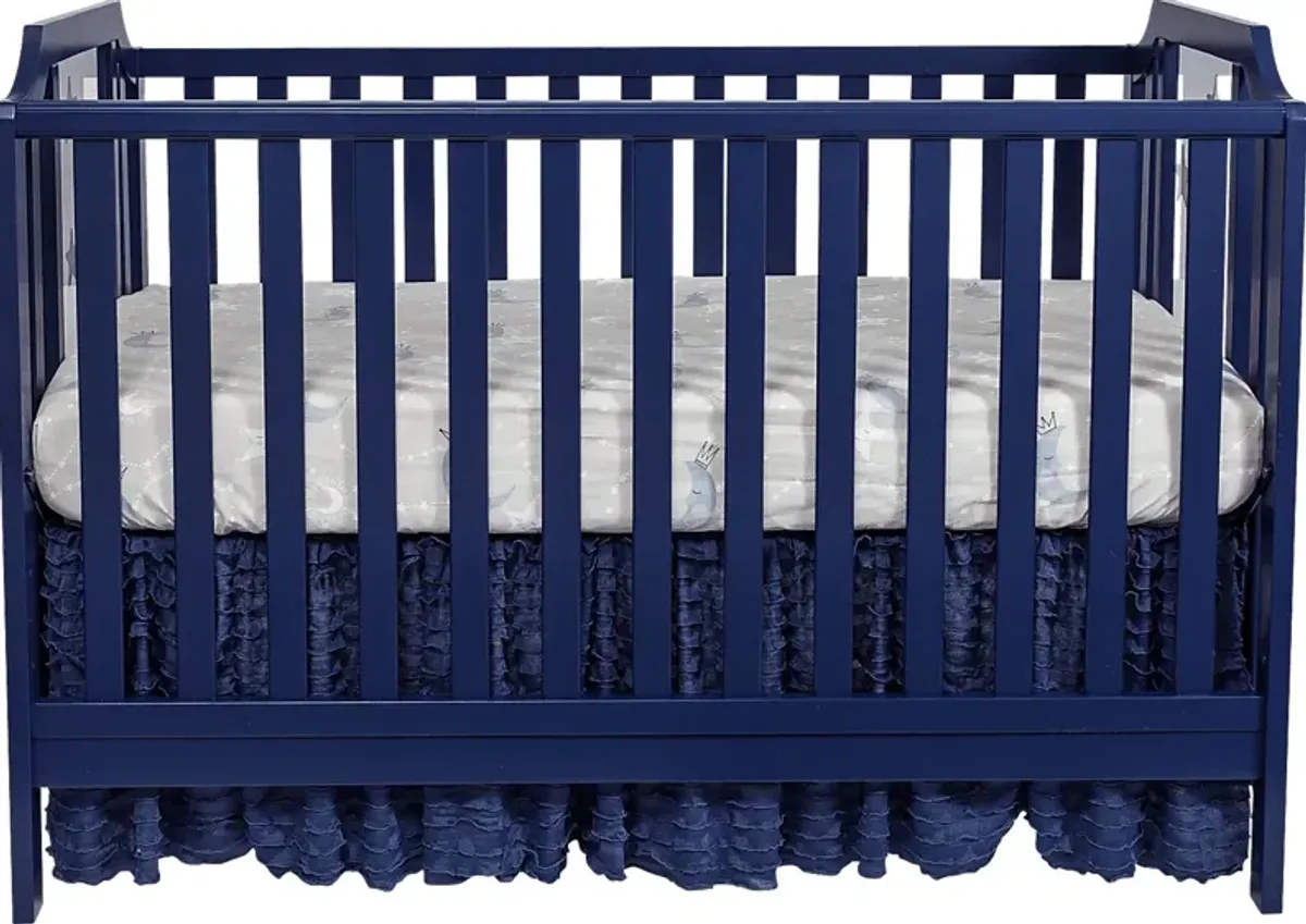 Kids Starry Grove Navy Convertible Crib