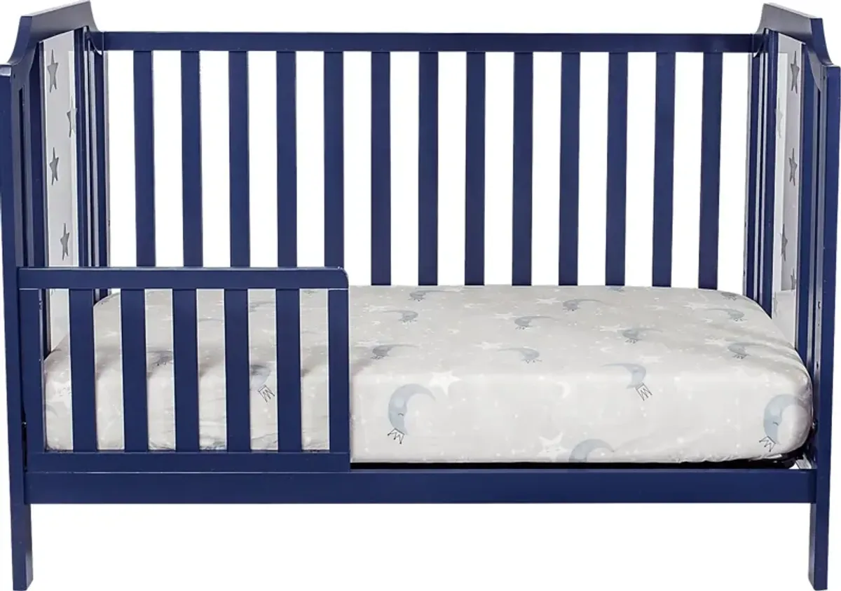 Kids Starry Grove Navy Convertible Crib