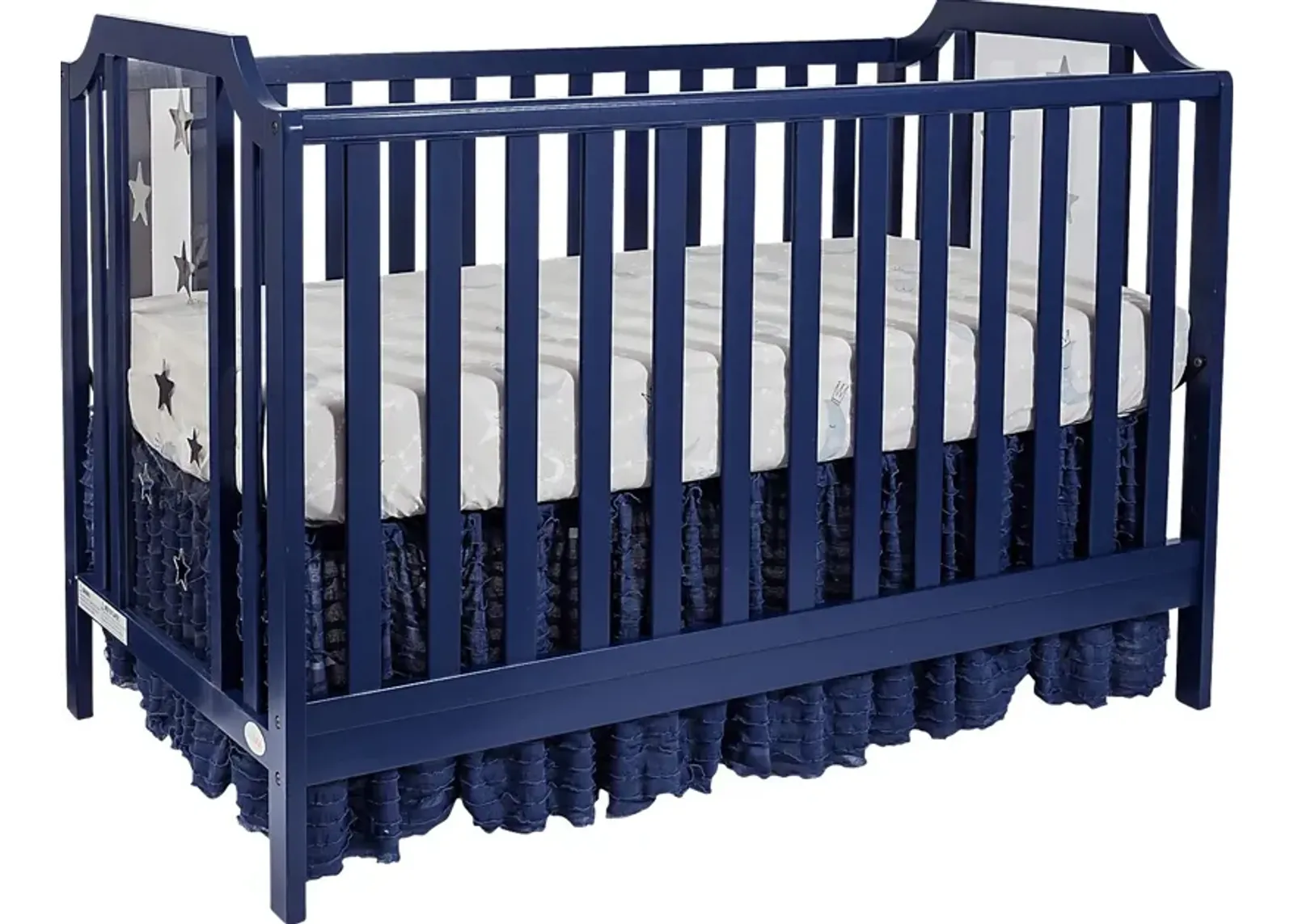 Kids Starry Grove Navy Convertible Crib